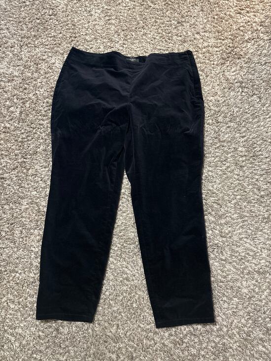 Talbots Pants - Talbots Velvet Heritage Pants 22W